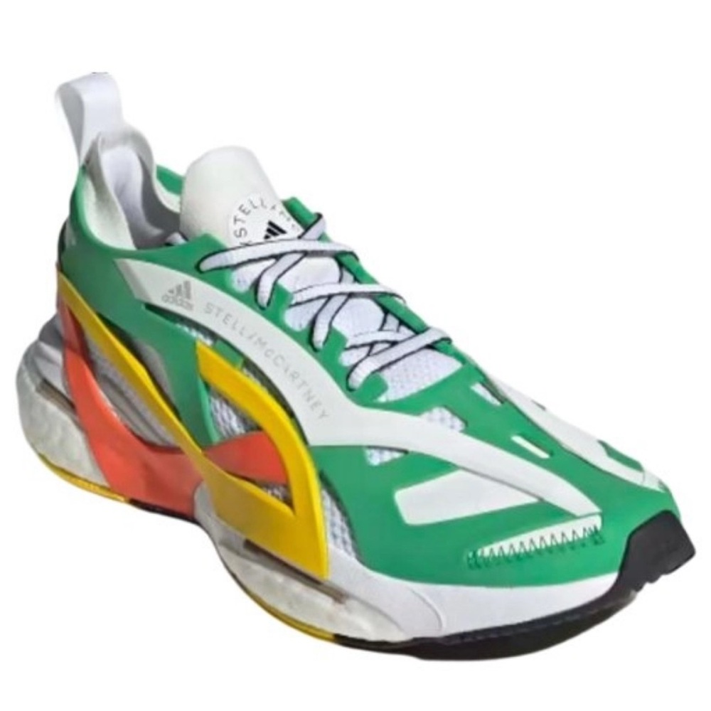 Adidas by Stella McCartney Green and Yellow Sneakers